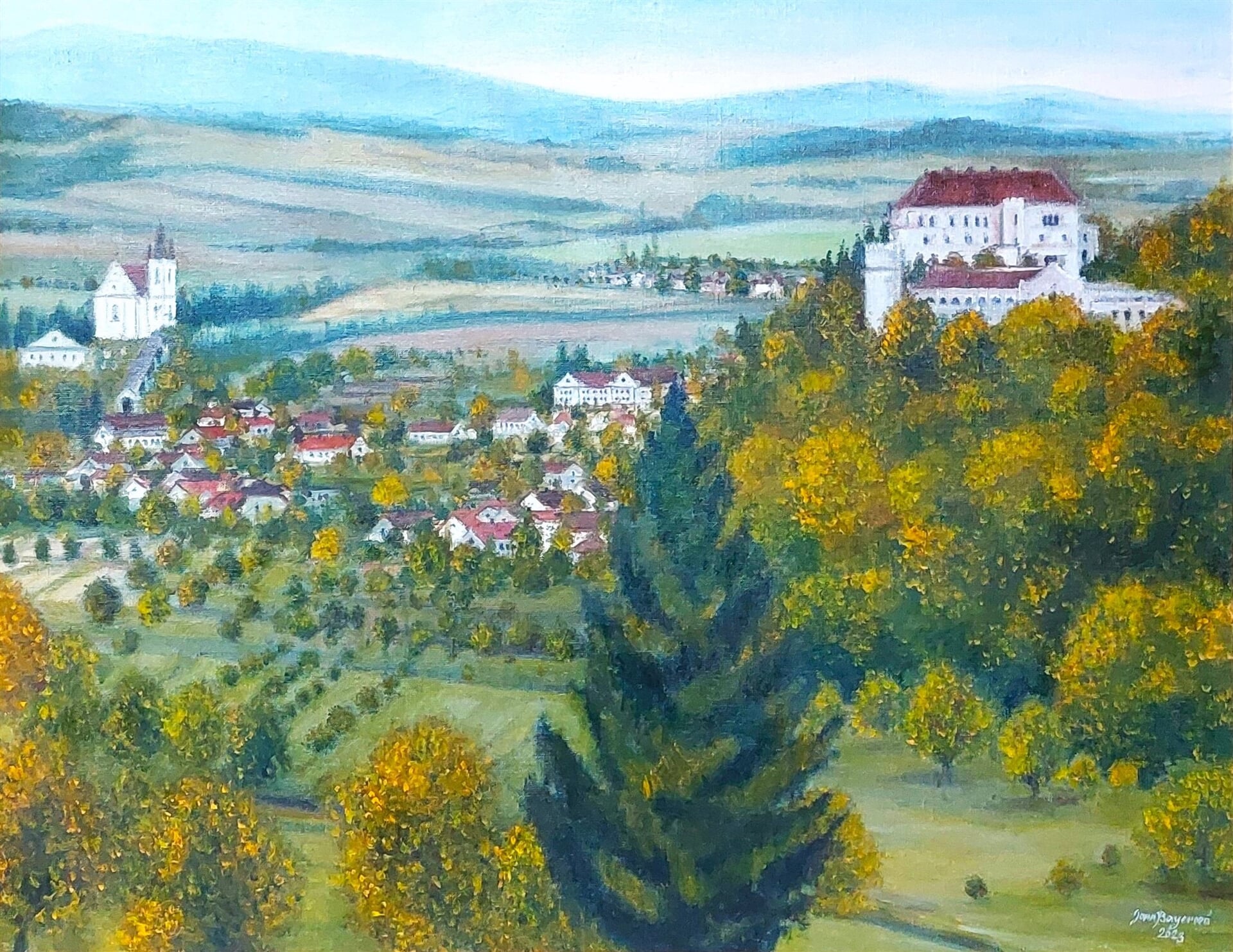 Pohled na Letovice
